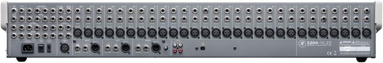 Mackie 3204-VLZ3 Premium 32-Channel FX Mixer with USB