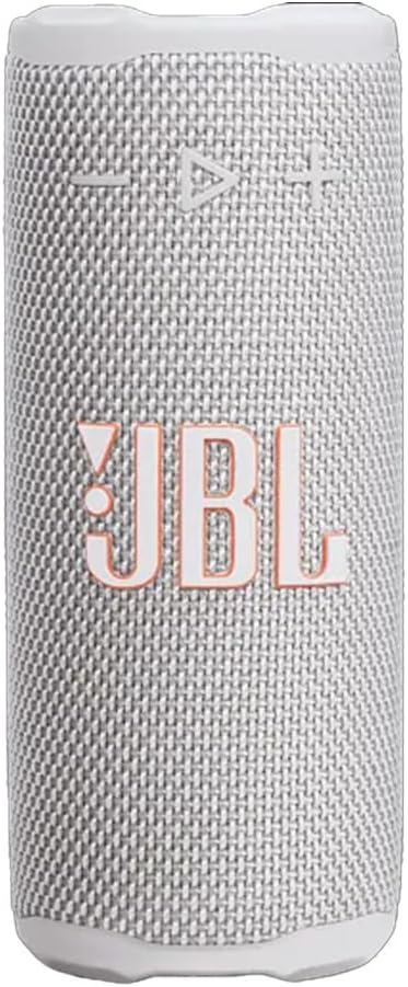 JBL Grip Compact Portable Bluetooth Speaker Bundle with gSport Case (White)