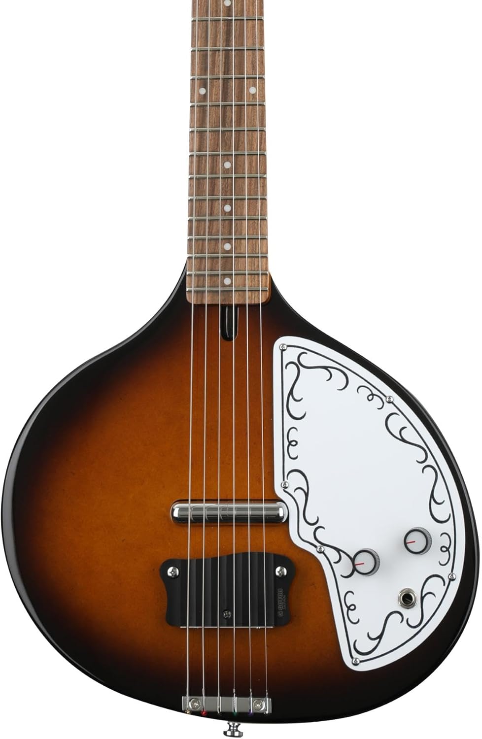 Danelectro Baby Sitar - Brown Burst