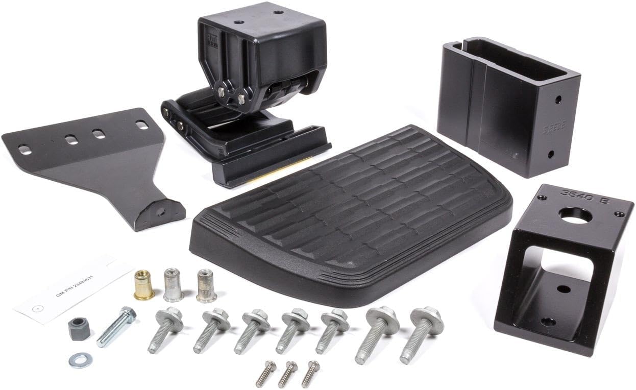 AMP Research RealTruck BedStep2 | 75407-01A | Fits 2014 - 2018 Chevrolet Silverado 1500 & GMC Sierra 1500; 2015 - 2019 Silverado/Sierra 2500 HD/3500 HD; 2019 Silverado/Sierra 1500 LD/Limited