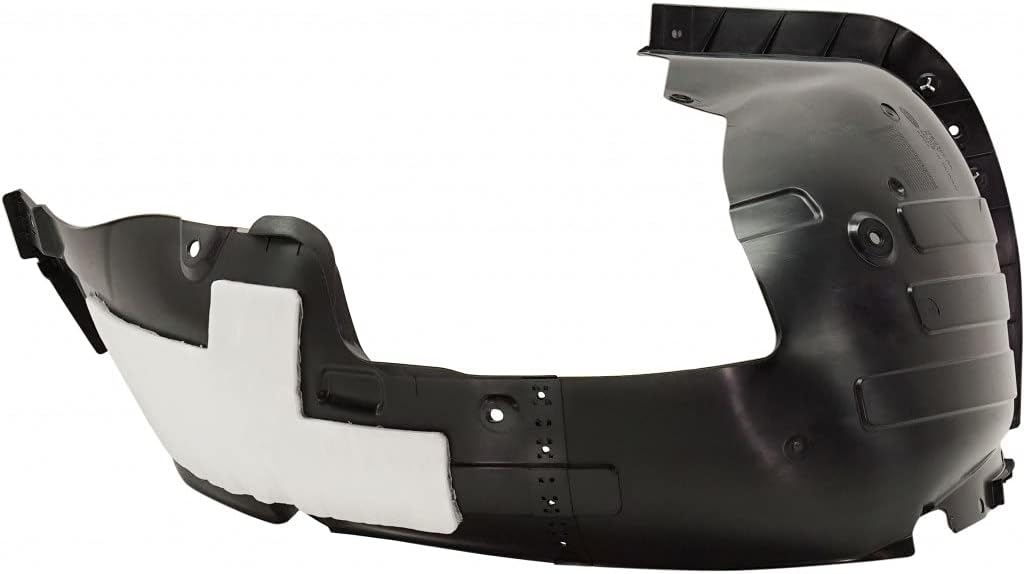 For Kia Forte 2019 2020 2021 Fender Liner Passenger Side | Front | CAPA Certified | Sedan | Made Of PP Plastic | Replacement For KI1249159, KI1249159C | 86812M7000