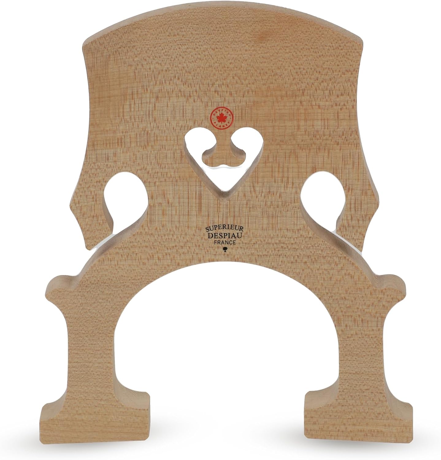 Despiau bass bridge, double bass bridge Planet C 1/4 foot width 130, with contribution to nature conservation