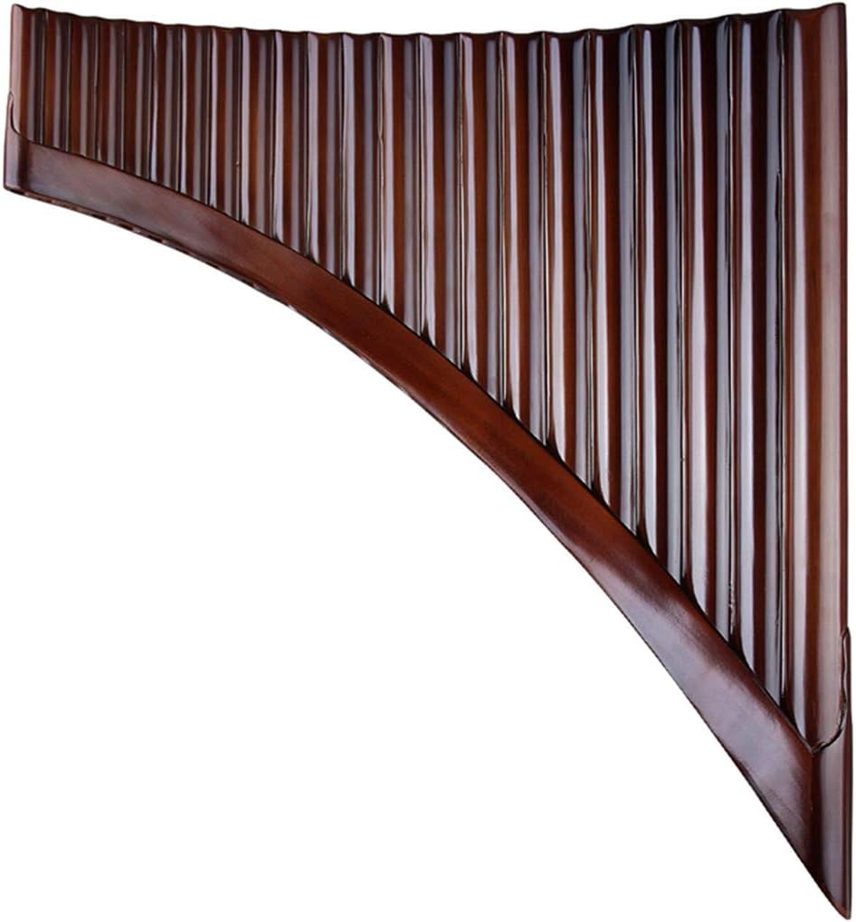22 Pipes C Key Pan Flute Chinese Traditional Musical Instrument Pan Pipes Easy to Learn (Pan Flute(Right))