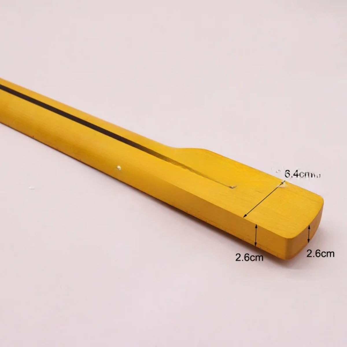 20 Fret Square Notes Bass Guitar Neck, Matte Finish Guitar Neck, for 4-string Bass Guitar Replacement Parts