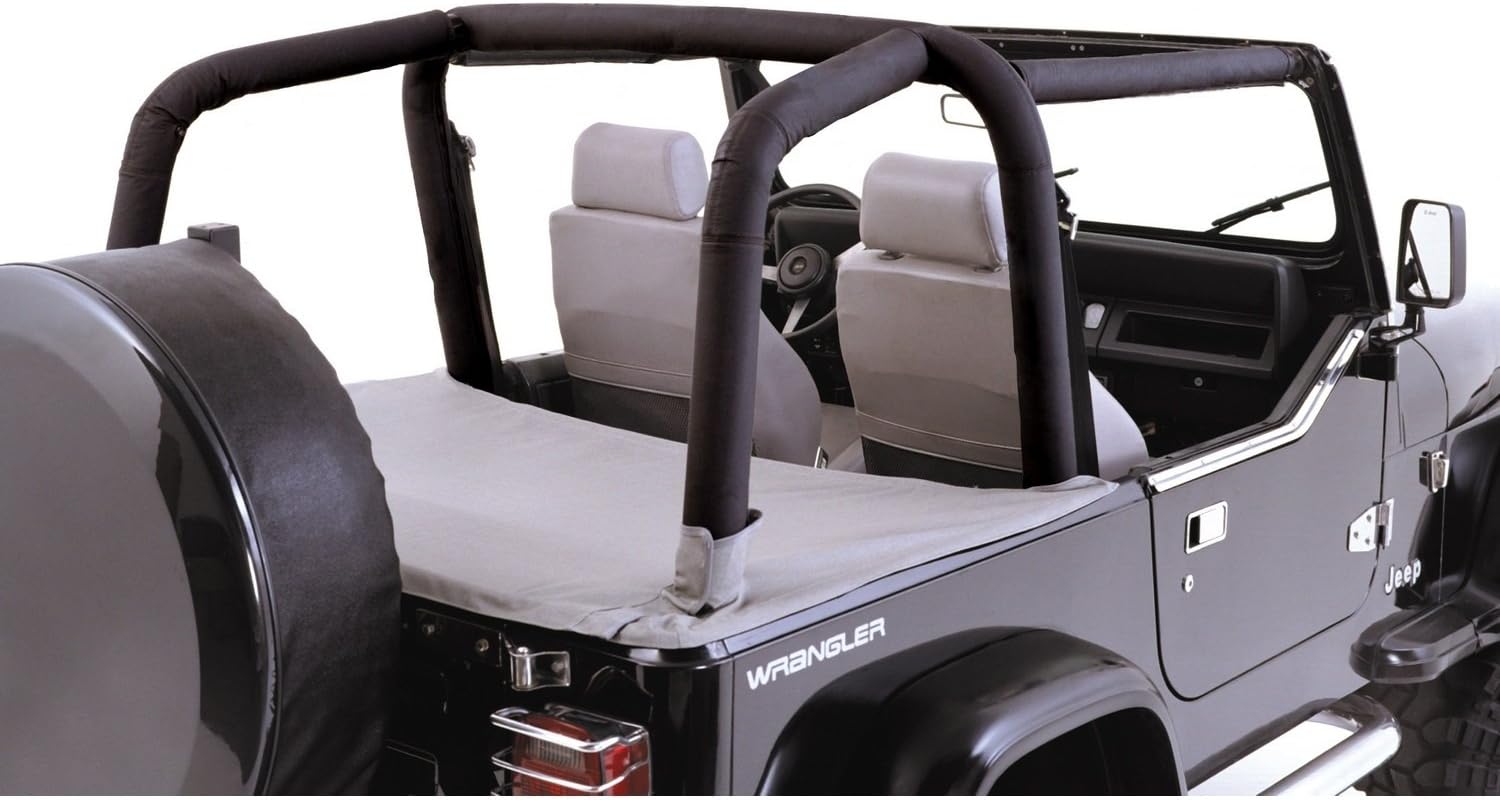 Rugged Ridge 13612.15 Roll Bar Cover Kit, Full; 97-02 Jeep Wrangler TJ