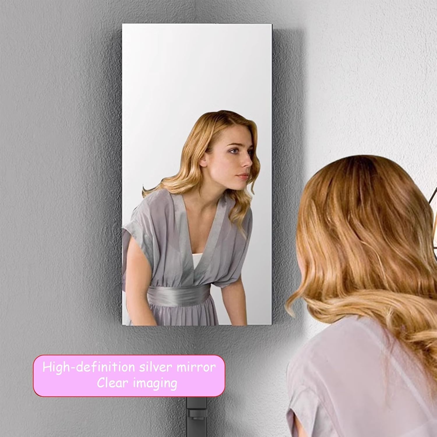 Corner Bathroom Sink, Wall Mount Ceramic Vanity, with Sink and Mirror Cabinet, Floating Wash Basin for Small Spaces, Corner Bathroom Vanity(15inchx38cm)