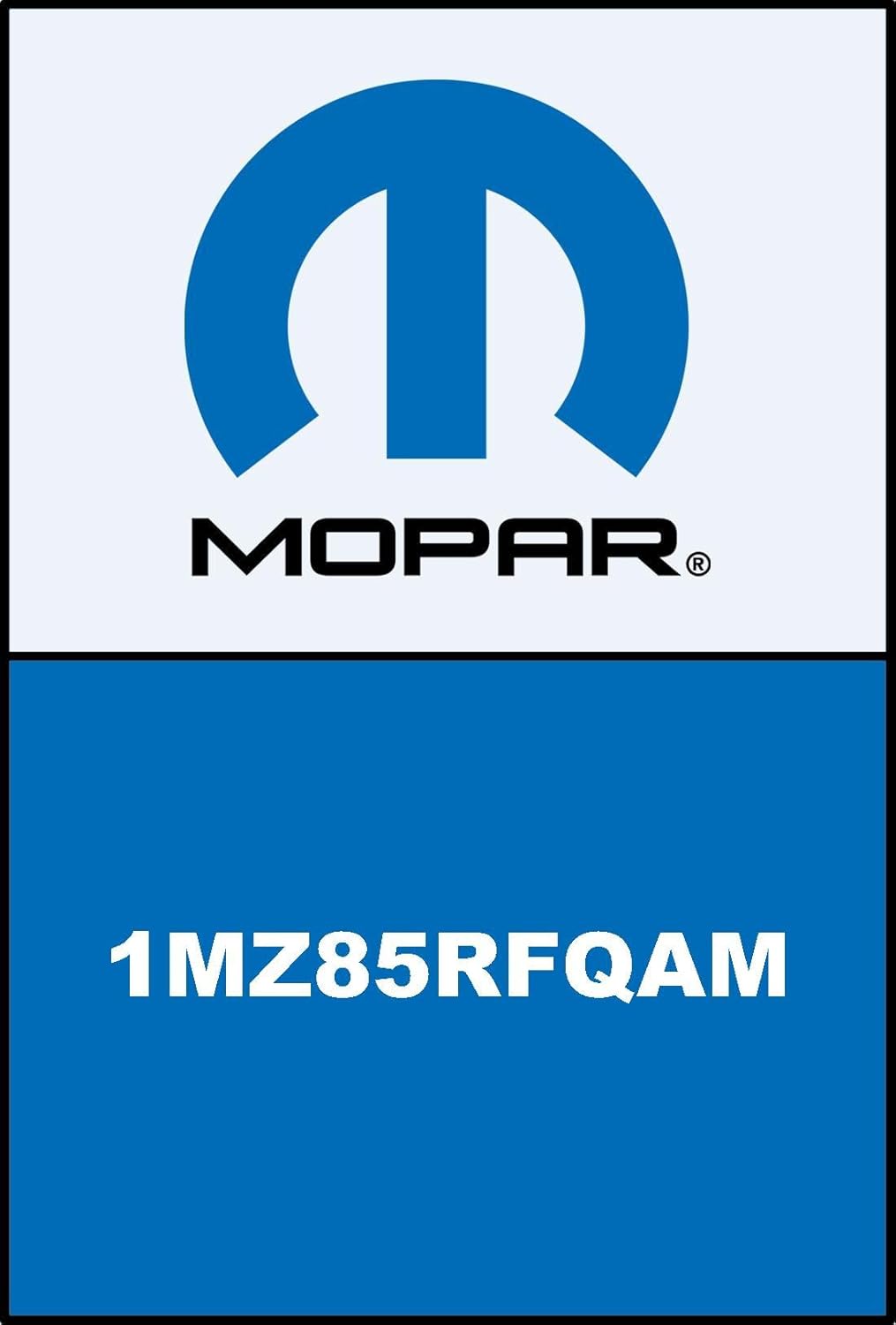 Mopar 1MZ85RFQAM HANDLE FRONT DOOR EXTERIOR