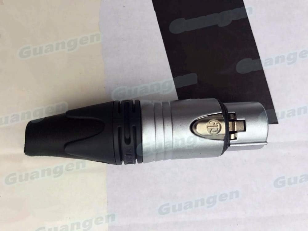 Davitu Electrical Equipments Supplies - 60pcs/lot 30pcs Male+30pcs Female Neutrik Style XLR 3-Pin Cannon Connector MIC Male connector - (Color: Black)