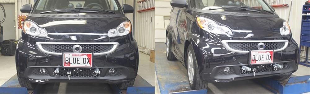 Blue Ox BX1987 Base Plate for Chrysler/Mercedes Smart Car