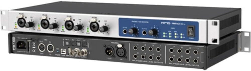 RME Fireface 802 FS USB 2.0 Audio Interface Bundle with Sony MDR-7506 Headphones and XLR- XLR Cable