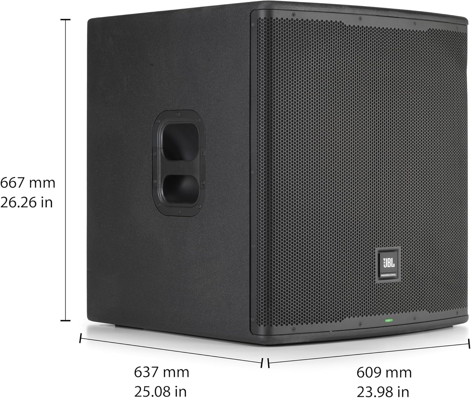 JBL Professional EON718S Powered PA Subwoofer with Bluetooth, 18-inch, Wired Electric, Black