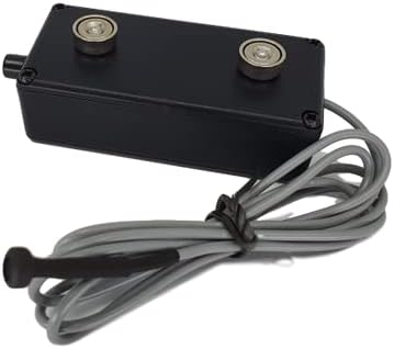 Black VOX 160 Day Voice Activated Recorder w/ 30 Ft Range & Magnetic Housing - Includes Internal Mic + 160 Day Battery