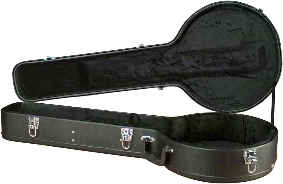 Carrion C-2901 Black Hardshell 5-string Resonator Banjo Case,NEW