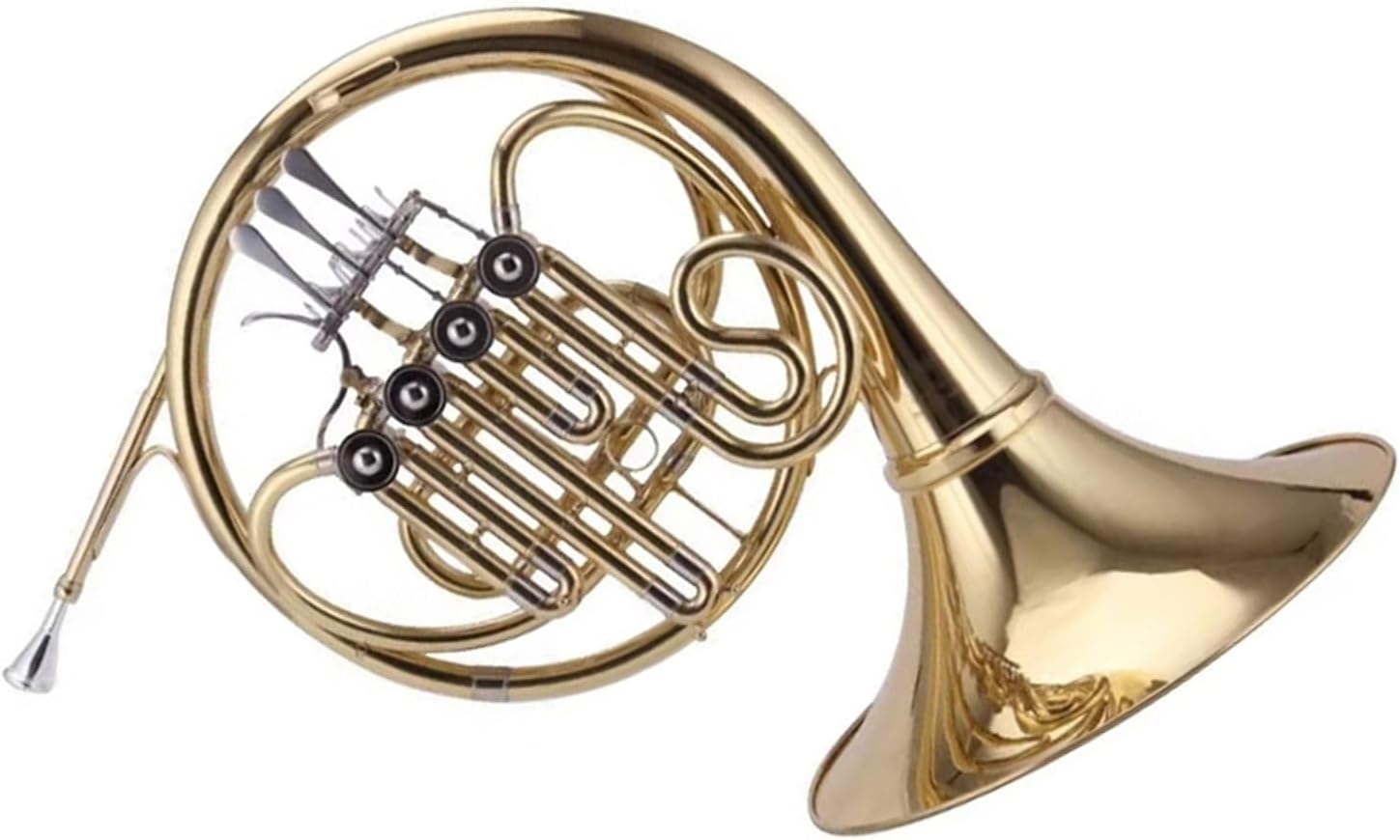 French Horn B flat 4 keys single row professional beginners playing musical instruments