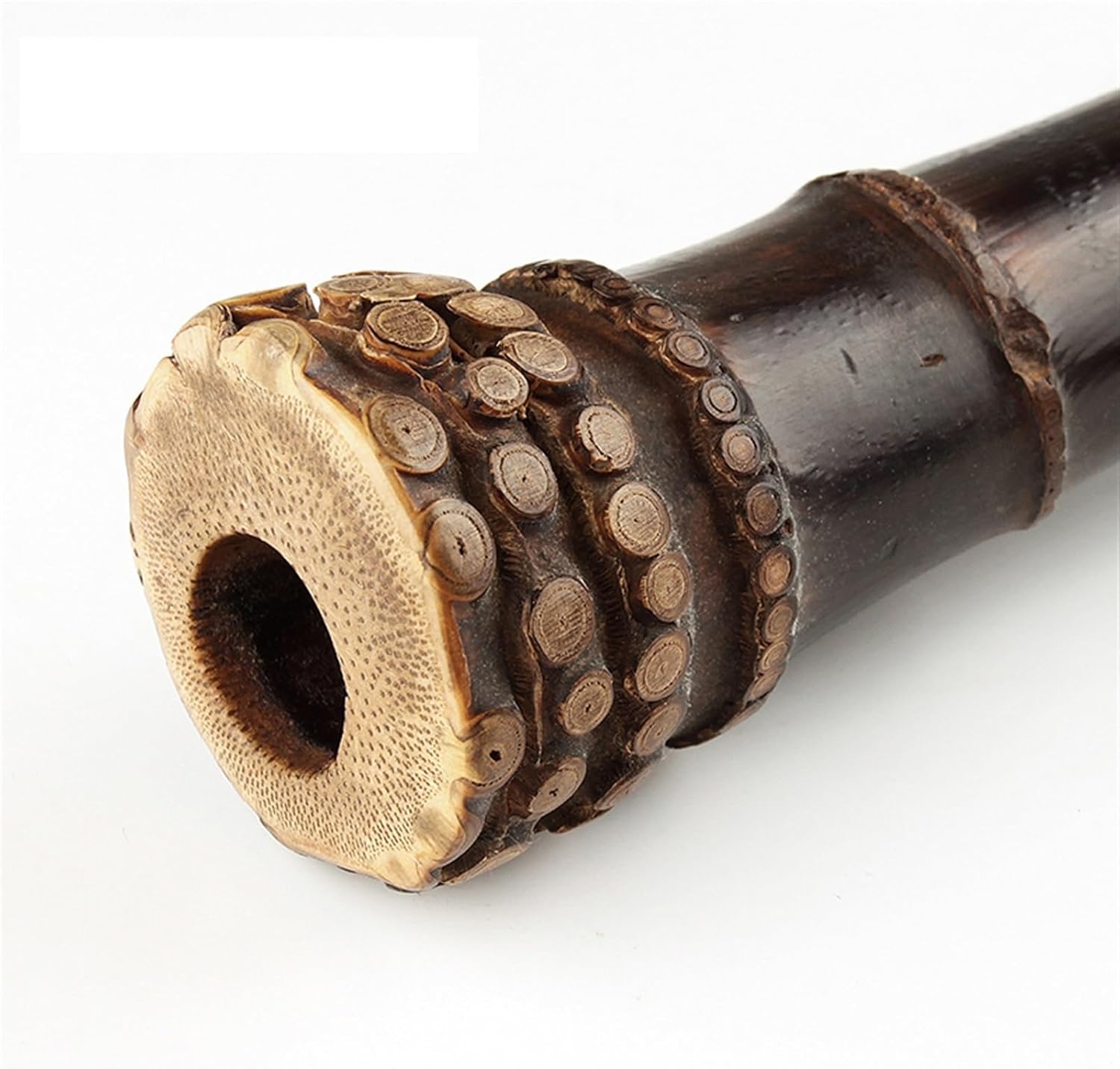 Flute Chinese Bamboo Flute Traditional Woodwind Musical Instrument Vertical Bambu Flauta In G/F Key Beginners Bamboo Flute (Color : F Key)