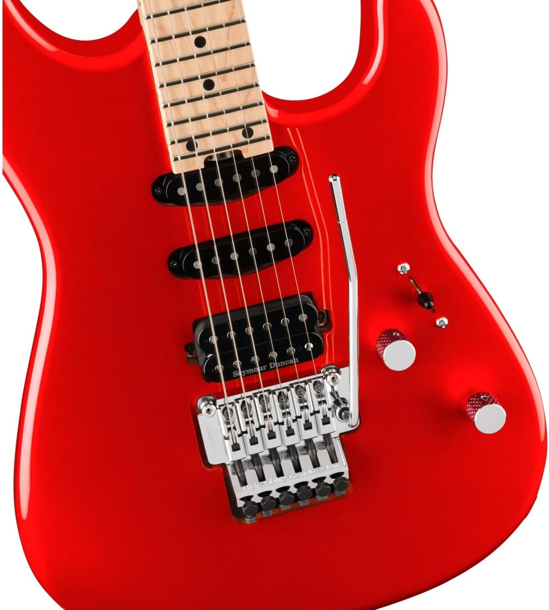 Charvel MJ San Dimas Style 1 HSS FR M Electric Guitar - Metallic Red