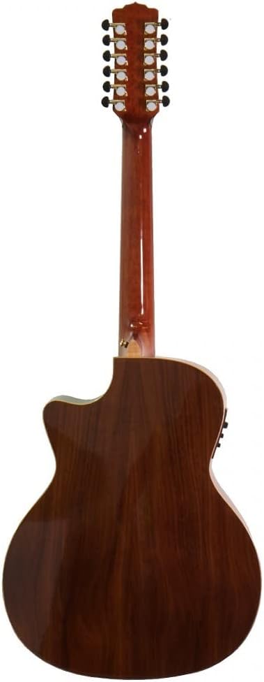 Luna Vista Eagle 12-String Cutaway Acoustic Electric Guitar with Case