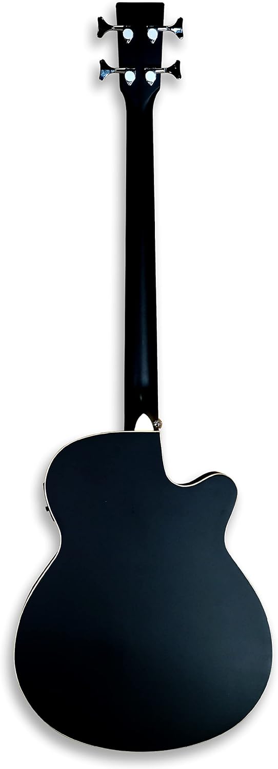 TARIO Left-handed 4 String Electric Acoustic Bass spruce top Mahogany back & sides (left hand)