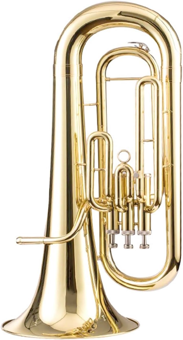 Gold Or Silver Three Key Tenor Horn Euphonium B Flat Major Practice Instrument Euphonium All-brass Instrument(1)
