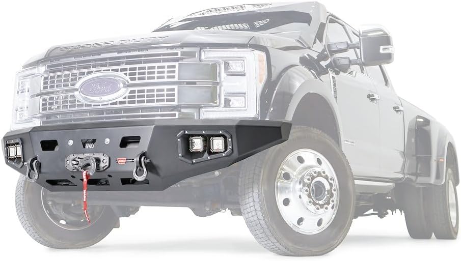 WARN 107181 Ascent HD Front Bumper, Fits: Ford SD F450 & F550 (2017-2021)