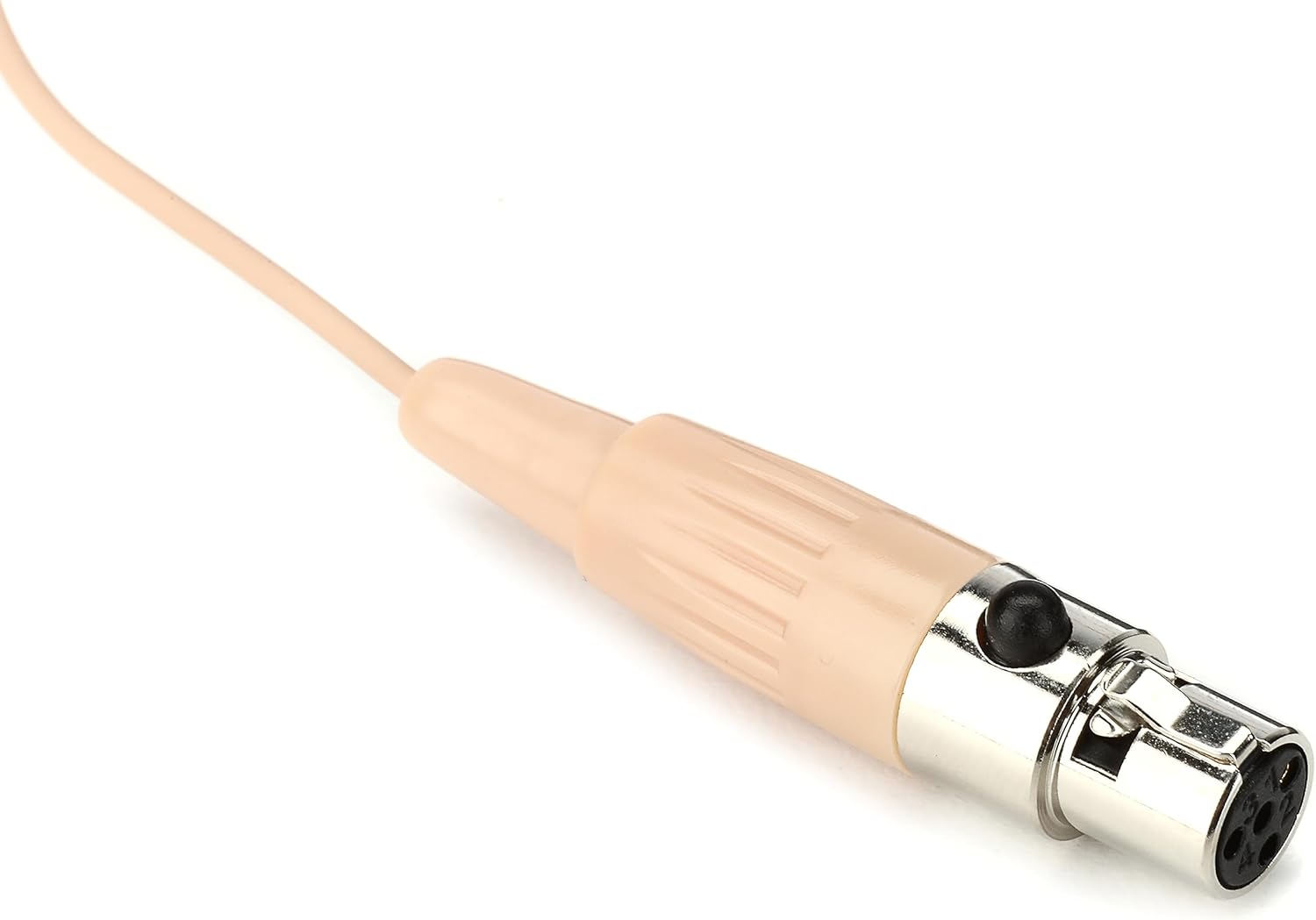 Galaxy Audio HSM8-OBG-4SHU Omnidirectional Earset Microphone with Shure Wireless Connector - Beige