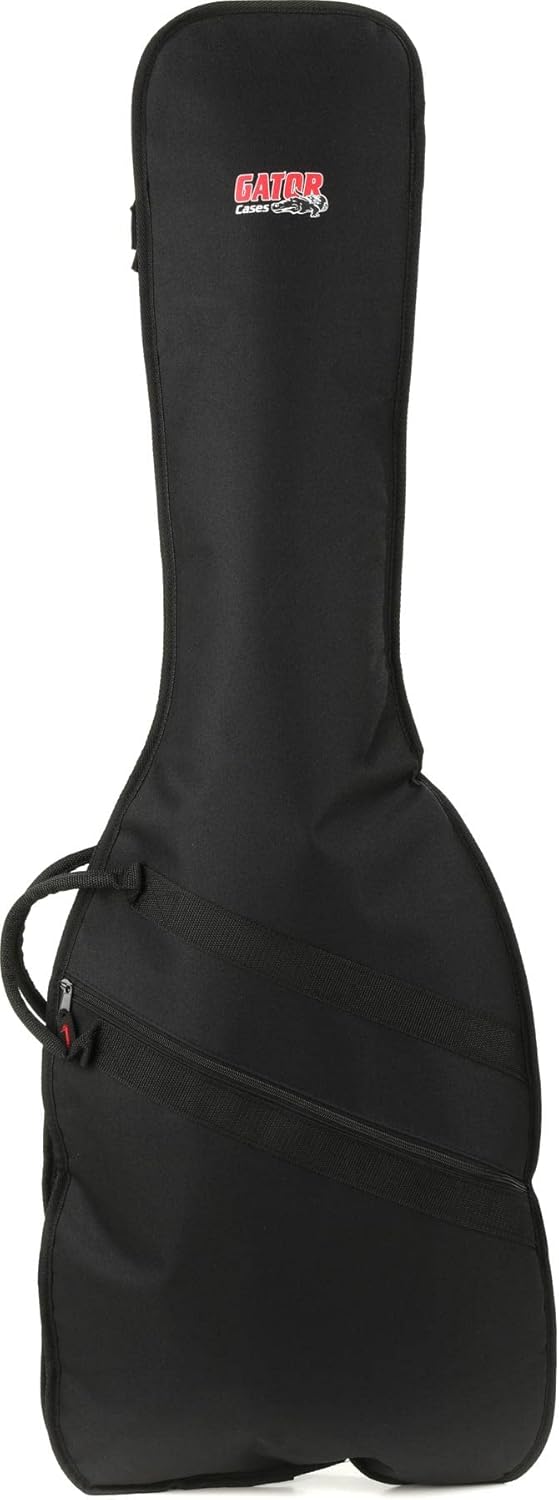 Gator Economy Gig Bag - Offset-body Electric Guitar + Gator Economy Gig Bag - Electric Bass Guitar Value Bundle