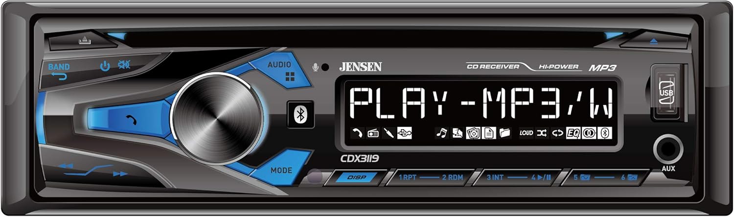 Jensen CDX3119 CD Receiver