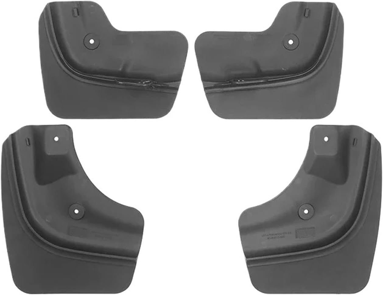 Fender Compatible For Tesla Model X S Upgrade Mudguard Car Splash Guard Replacement Protector 4pcs Mud Guard Car Exterior Accessories 2023(Model S 2021-2023)