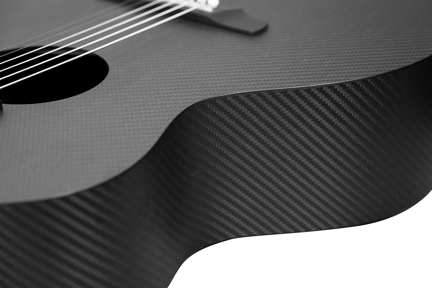 Natasha Carbon Fiber Acoustic Guitar 41-inch Steel-string Guitarra Durable 6-string Guitar