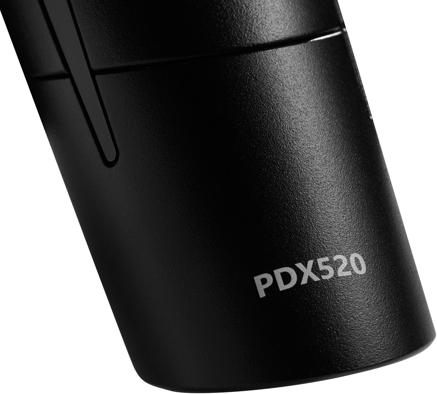 AUDIX PDX520 Dynamic Broadcast Microphone - Black- Professional Mic for Podcasting, Studio Recording, Vocals, Drums & Instruments - Premium Sound Quality