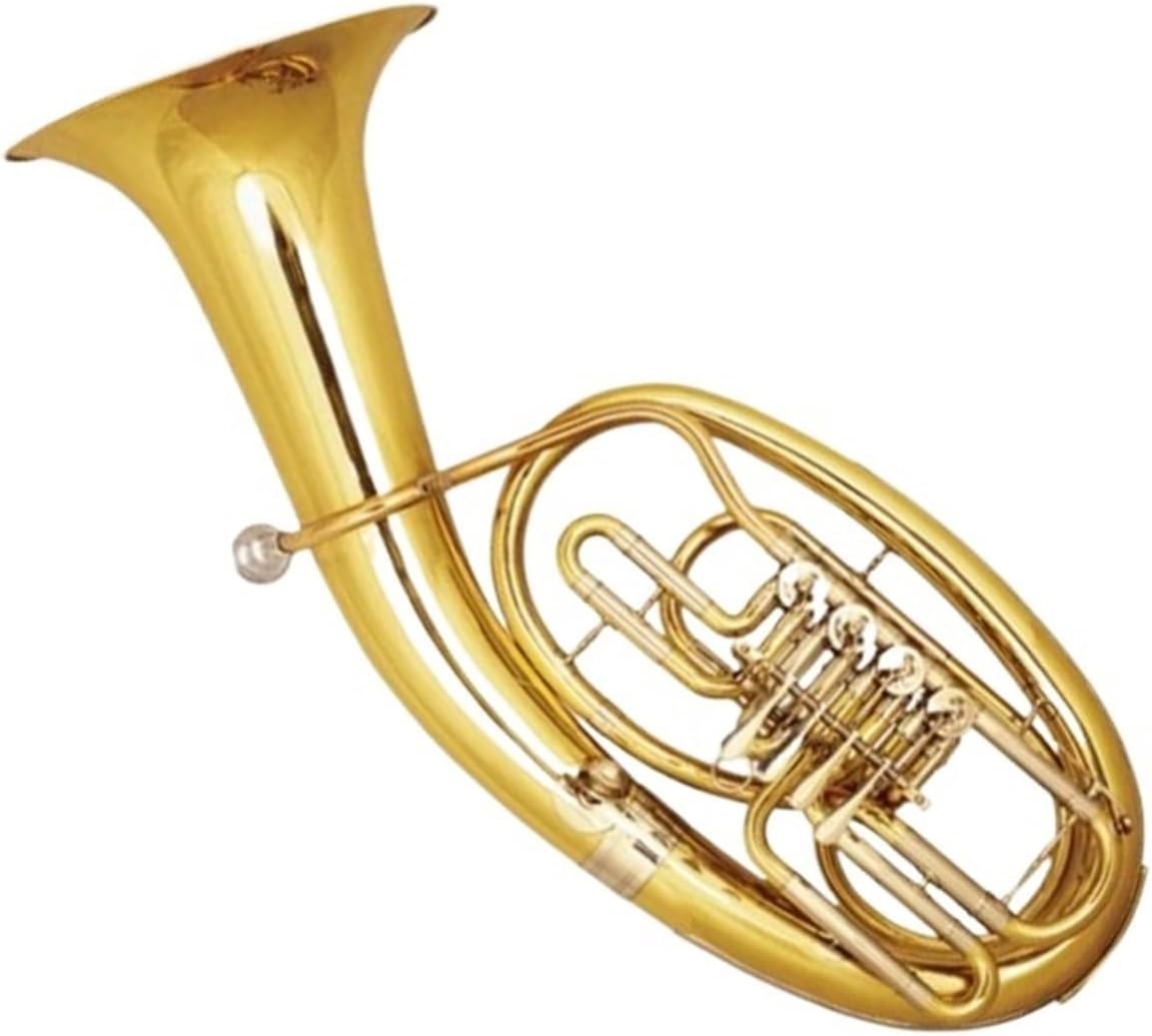 Beginner euphonium Professional B Flat Four-key Tenor Horn Gold