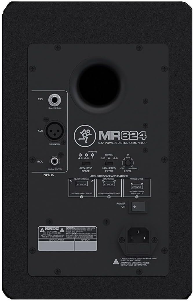 Mackie MR624 -Channel Studio Monitor
