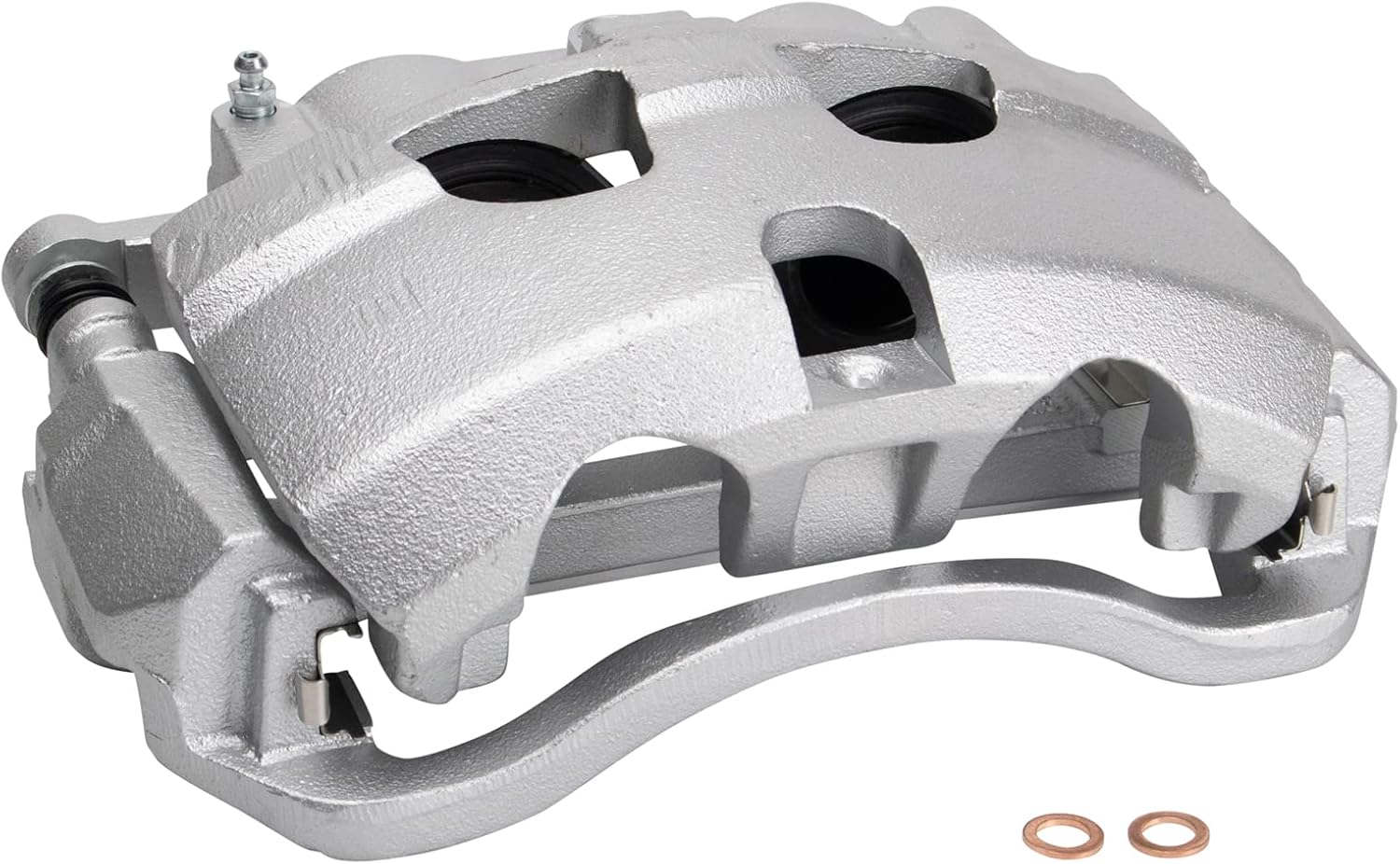 TRQ Front Left Brake Caliper w/Bracket Drivers Side Compatible with 2008-2014 Ford E-150 E-250 2008-2018 E-350 Super Duty 2008-2017 E-450 Super Duty