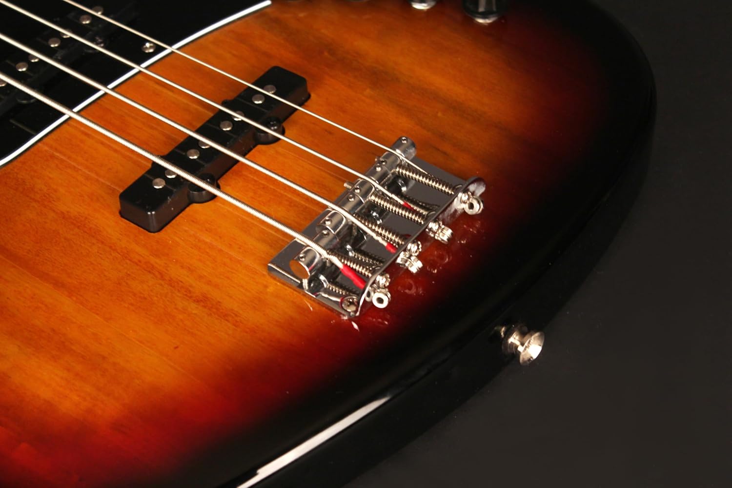 Cort GB34JJ3TS GB Series Bass Guitar, 3 Tone Sunburst