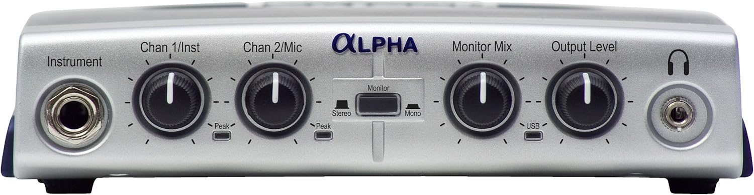 Lexicon Alpha Multi-Channel Desktop Recording Studio, 2x2x2 (2-input, 2-bus, 2-output)