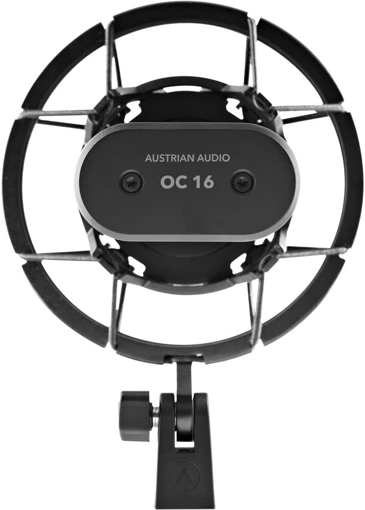Austrian Audio OC16 Large-Diaphragm Cardioid Condenser Microphone Bundle Hi-X15 Professional Closed-Back Over-Ear Headphones