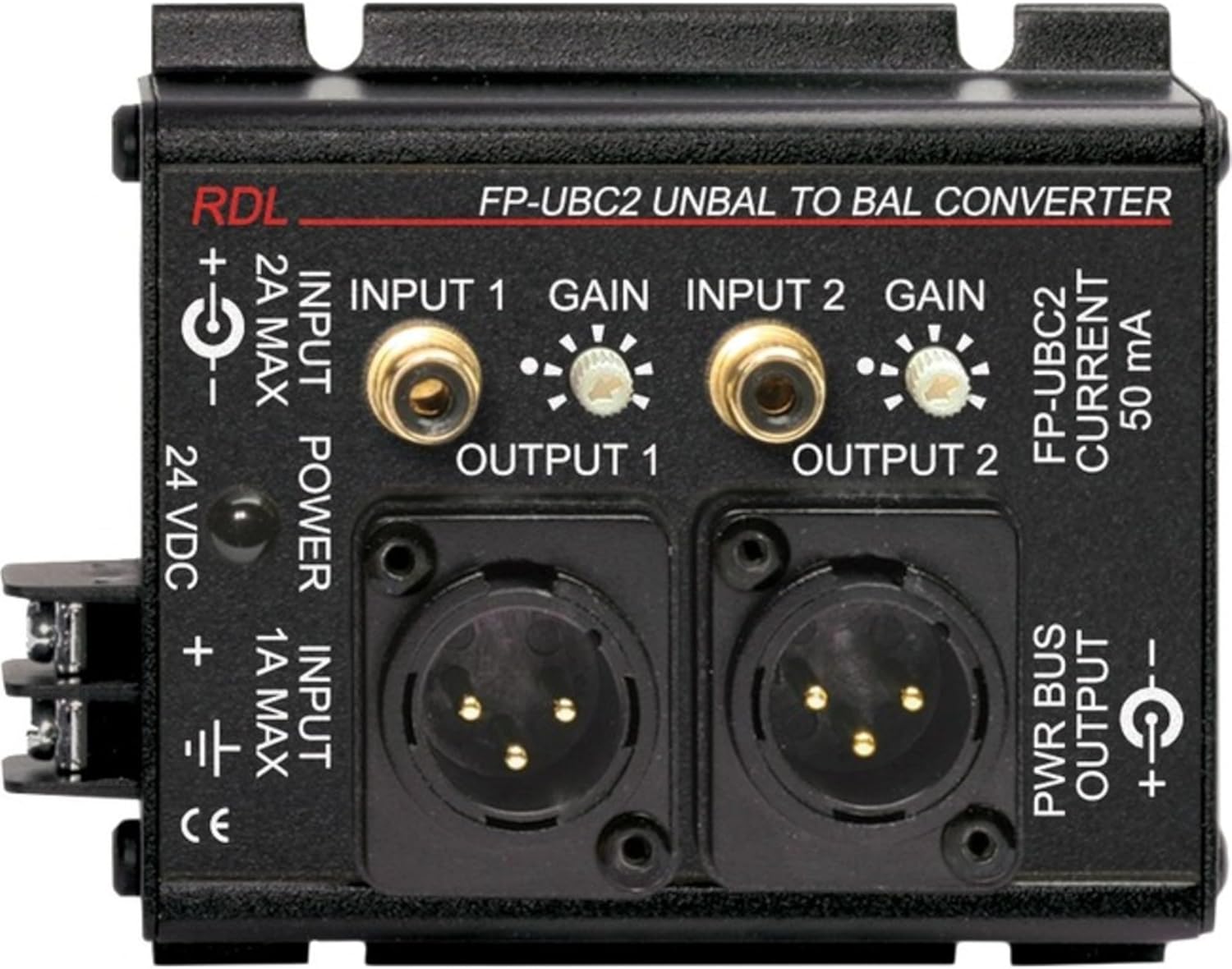 Radio Design Labs RDL FP-UBC2 Unbalanced to Balanced Converter - 2 Channel
