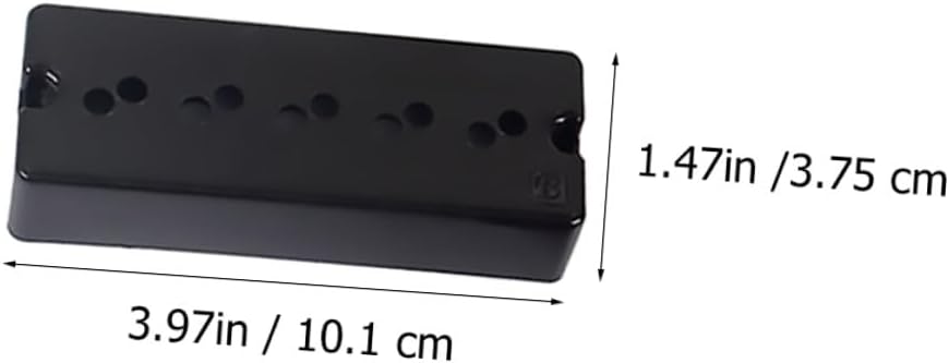 Kisangel Double Layer Vintage Bass Humbucker Pickup Set String Bass Guitar High Output Clarity Wax-potted Design Easy Installation