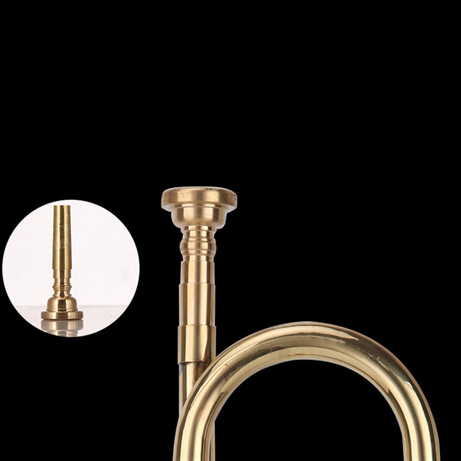TSTS Horn Trumpet Professional Brass Instrument Bugle for Musical Gifts School Band Beginner Military Orchestra Bugle Trumpet