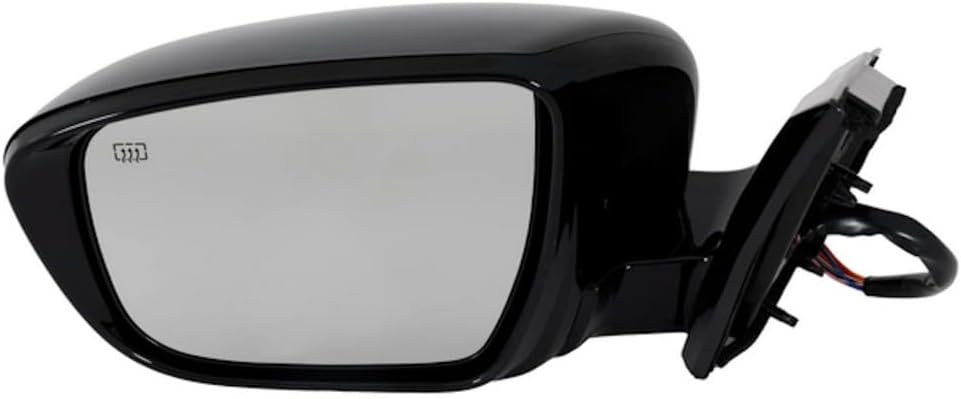 For Nissan Murano 2015 2016 Door Mirror Driver Side | Power | Manual Folding | Heated | Paintable | With Around View Monitor Camera | With Signal Light | NI1320325 | 963025AA2C, 284194BA1A