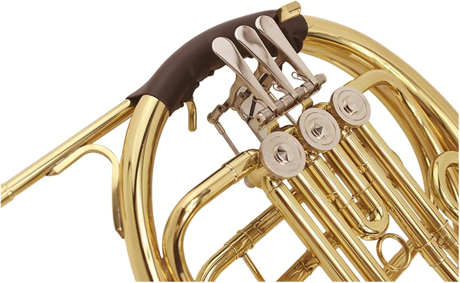 B flat 3 key single row French horn suitable for professional performance