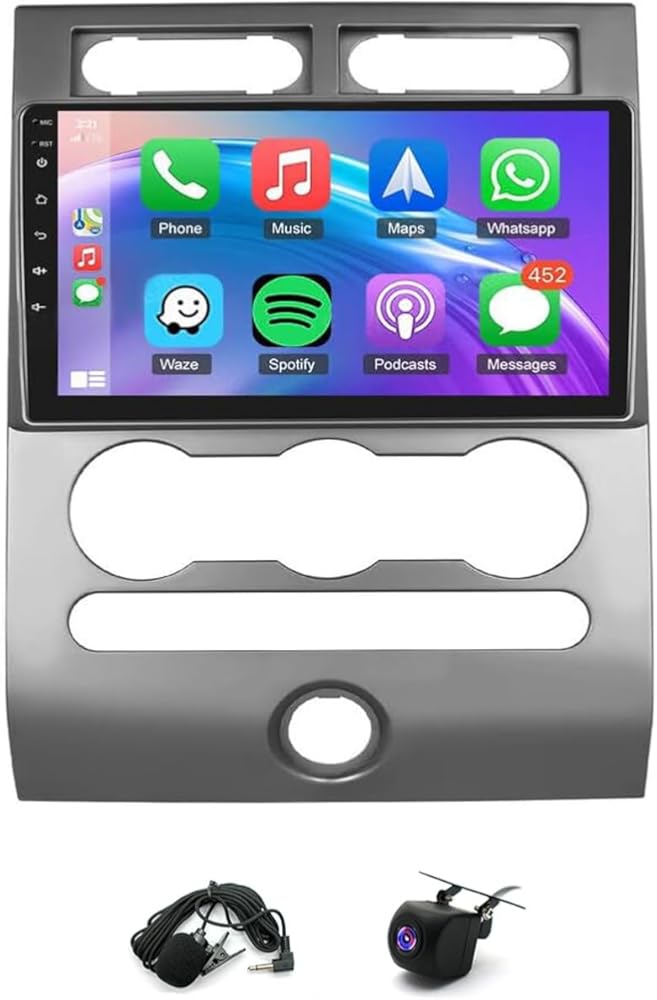 Android 13 Double Din Car Stereo Compatible with Conqueror 2007 2008 2009 2010 2011 2012 2013 2014, 2G+32G 9