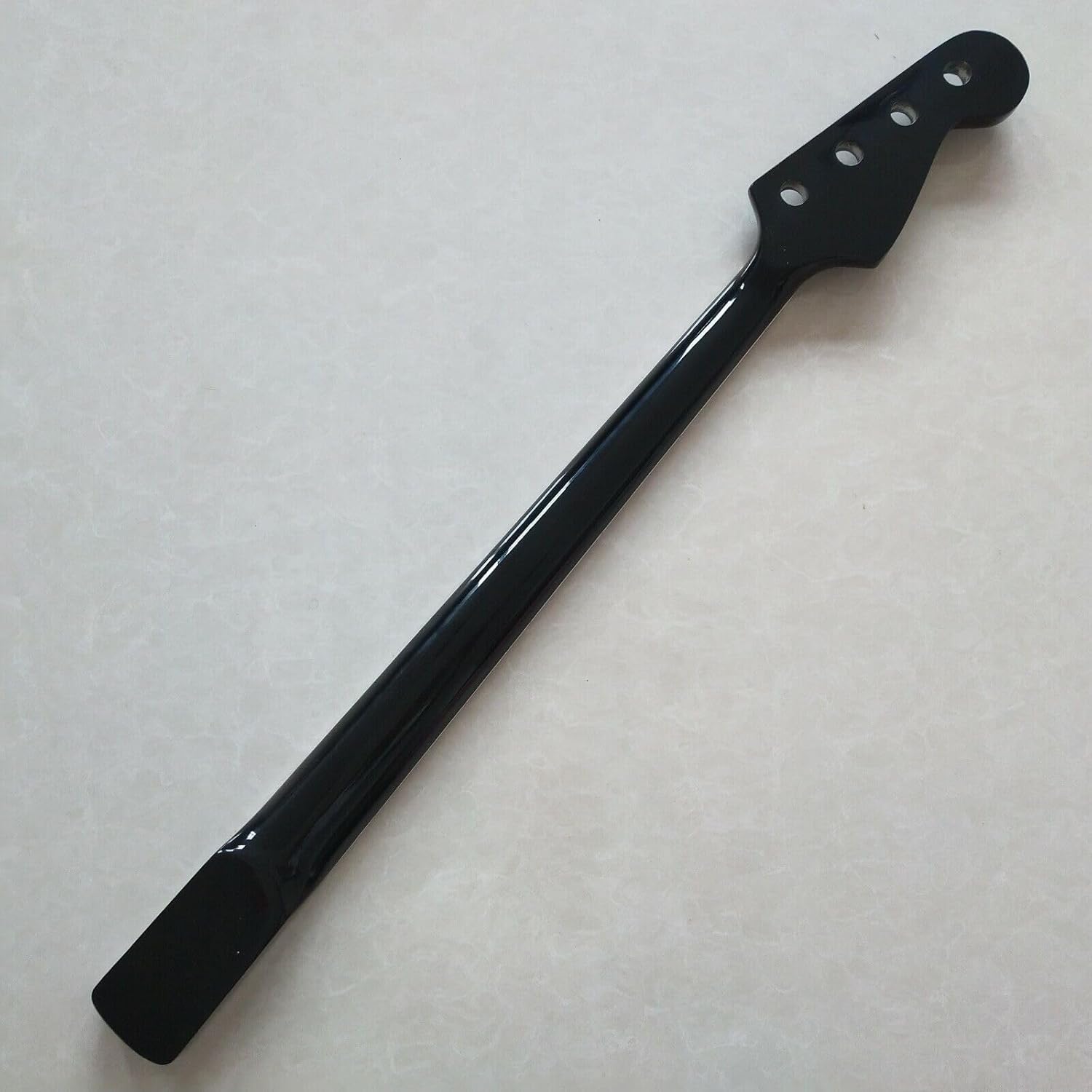 Reversed head 4-string bass guitar neck black maple 20th fret rosewood fretboard