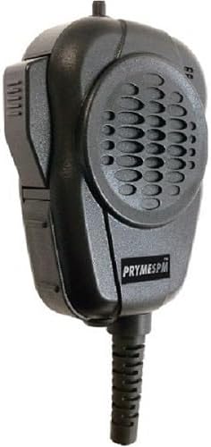 PRYME® SPM-4200-LI Storm Trooper™ Heavy Duty Amplified Speaker Microphone for CellPhones with Coil Cable and Lightning Compatible Connector Fits iPhones and iPads