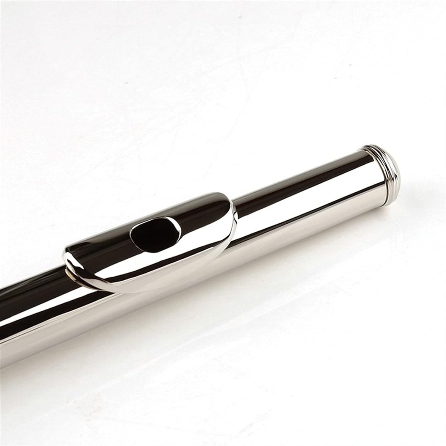 Flutes Flute C Key 17 Holes Flute Nickel Plated Woodwind Instrument Silver Color Musical Intrument
