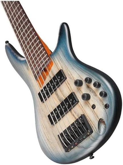 Ibanez Standard SR606E Bass Guitar - Cosmic Blue Starburst Flat
