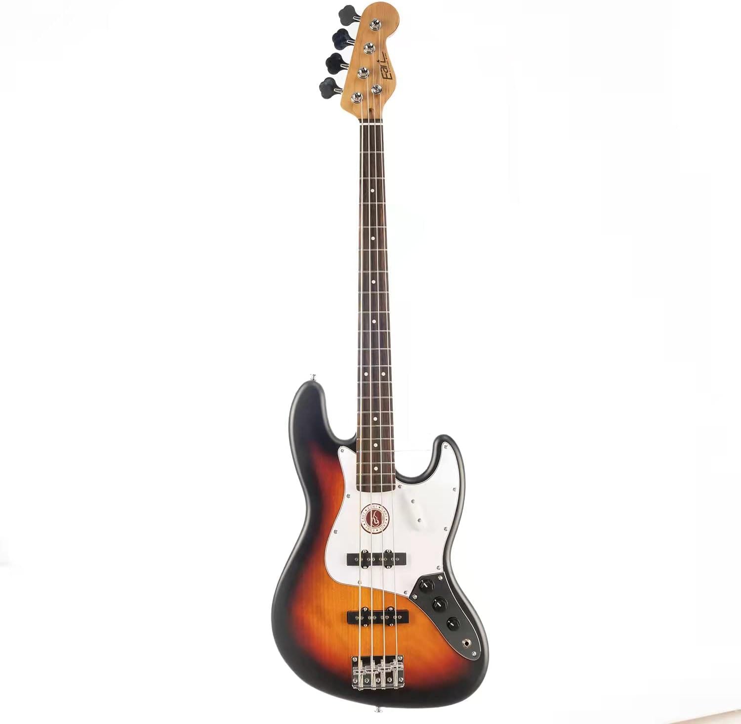 EART Guitars B-100 Roasted Maple Neck Rosewood Fingerboard Mahogany Body Stainless Steel Fret Standard 4 Strings Electric Bass