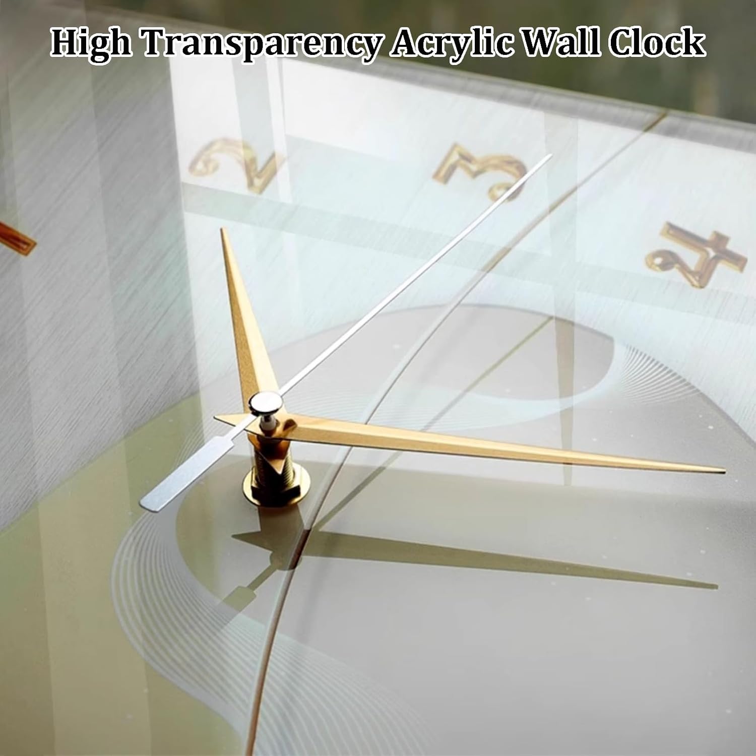 Double-Sided Corner Wall Clock with LED Light, Large Silent Digital Wall Mount Clock for Living Room, Bedroom, Home Decorative(16'', Sensor Luminous)