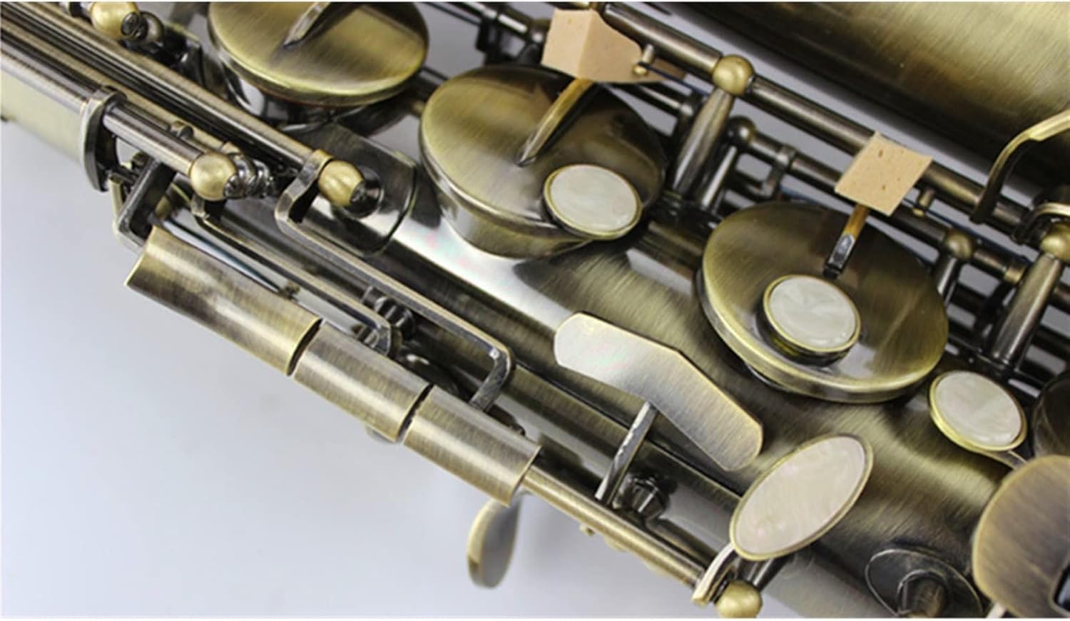 Tenor Saxophone Bb Brass Surface Woodwind Instrument Sax Saxophone Musical Instruments with Case