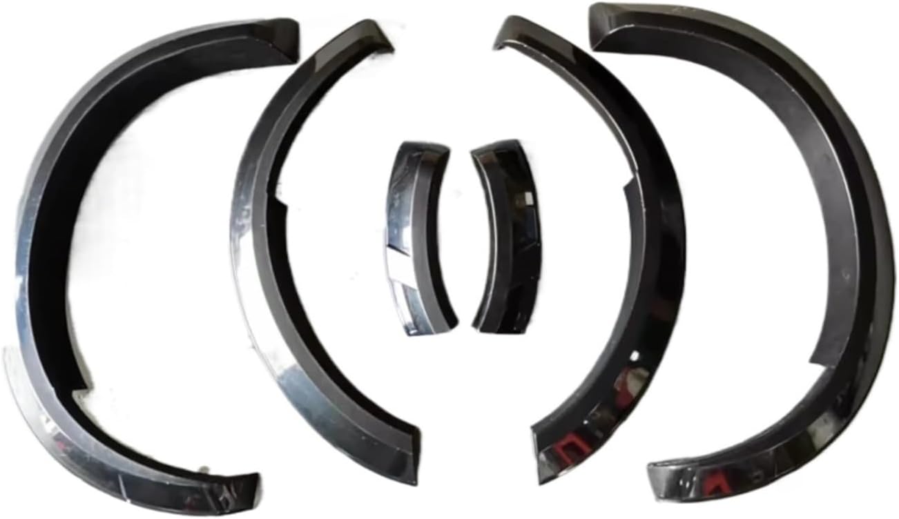 ABS Car Wheel Eyebrow Arc Ring Fender Wheel Arch Compatible For Ford Ranger XLT Stormtrak Wildtrak Sport 2022-2023(XLT)